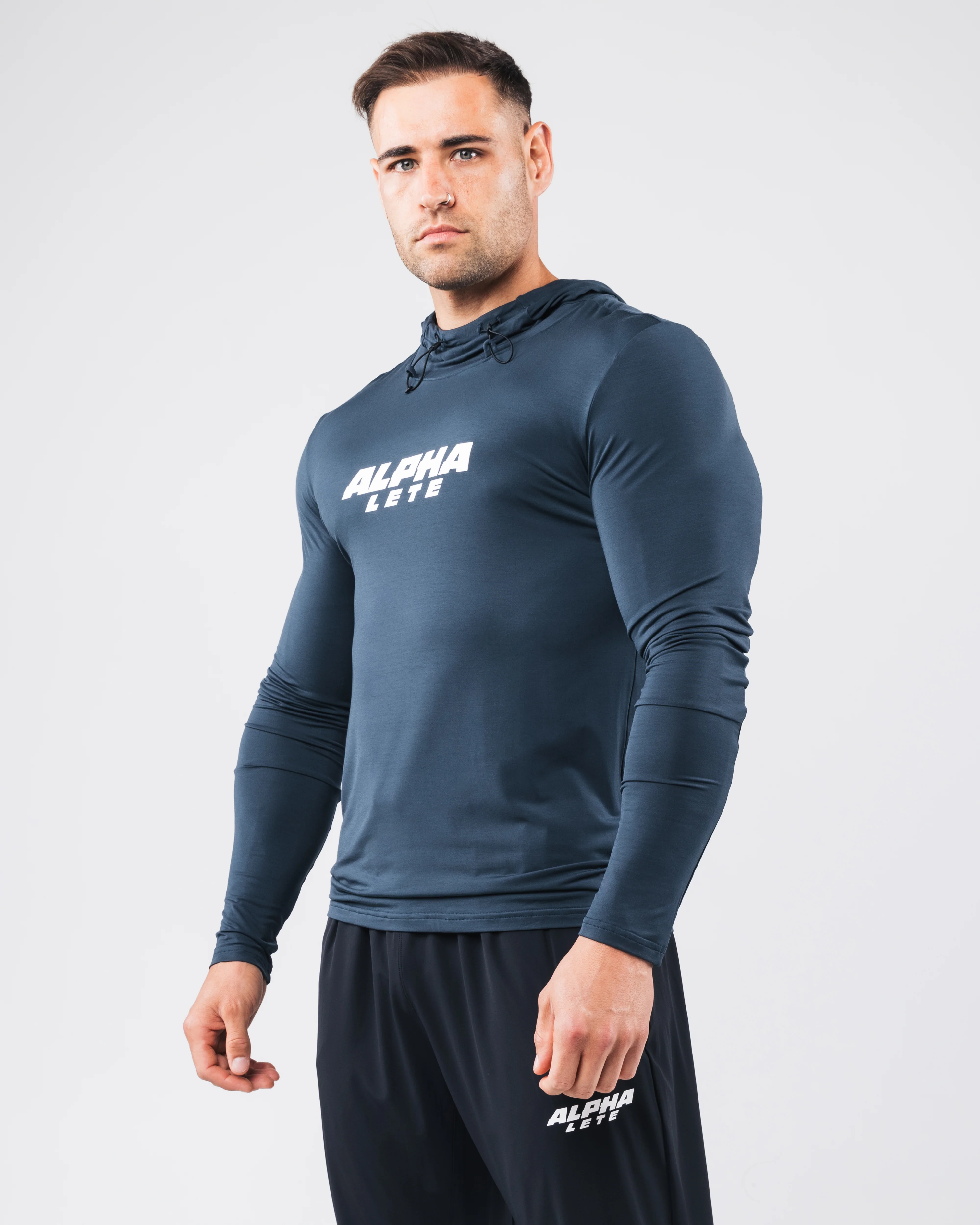 Agility Hoodie - Dark Cyan - Image 3