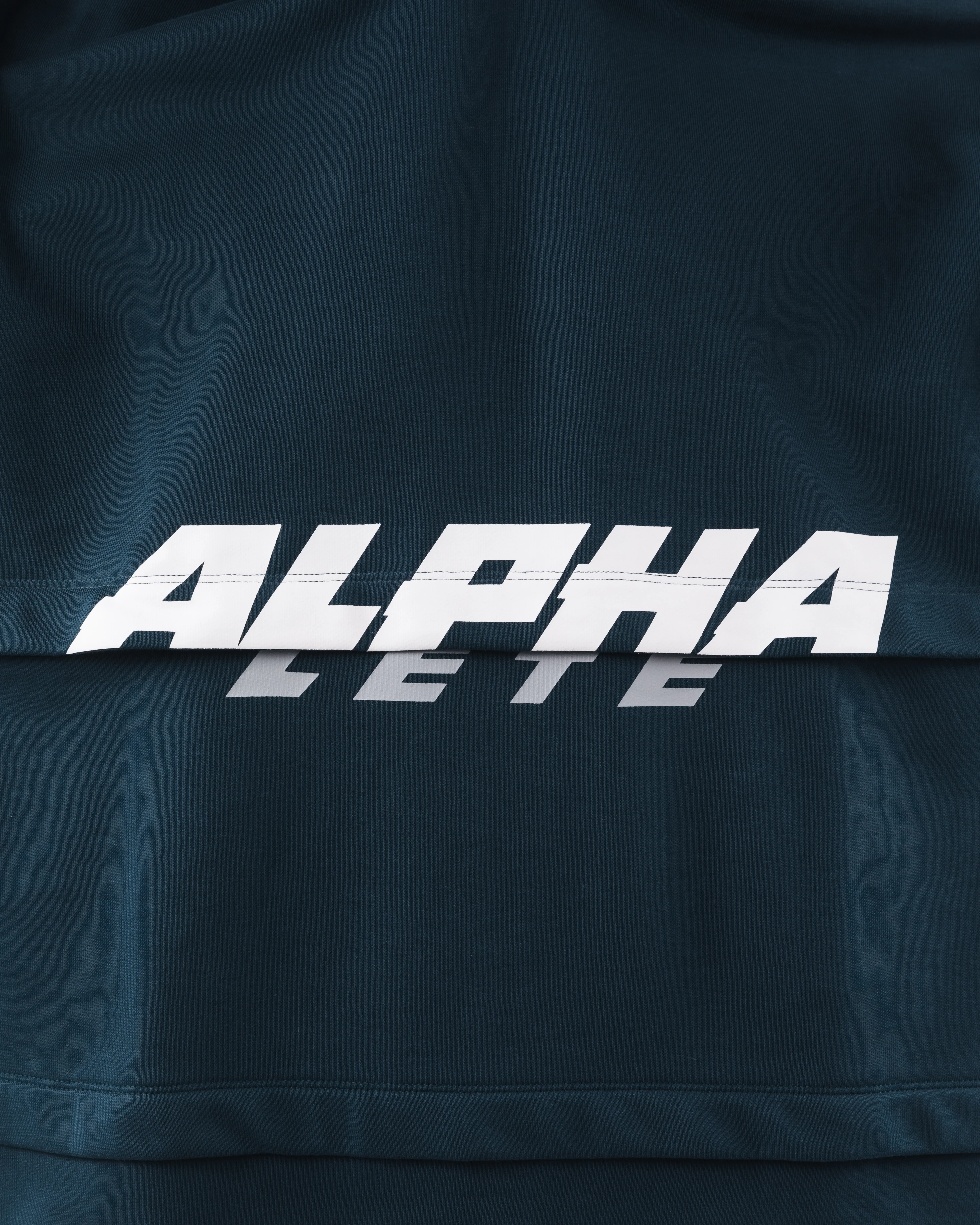 Alpha Layered Hoodie - Dark Cyan - Image 5