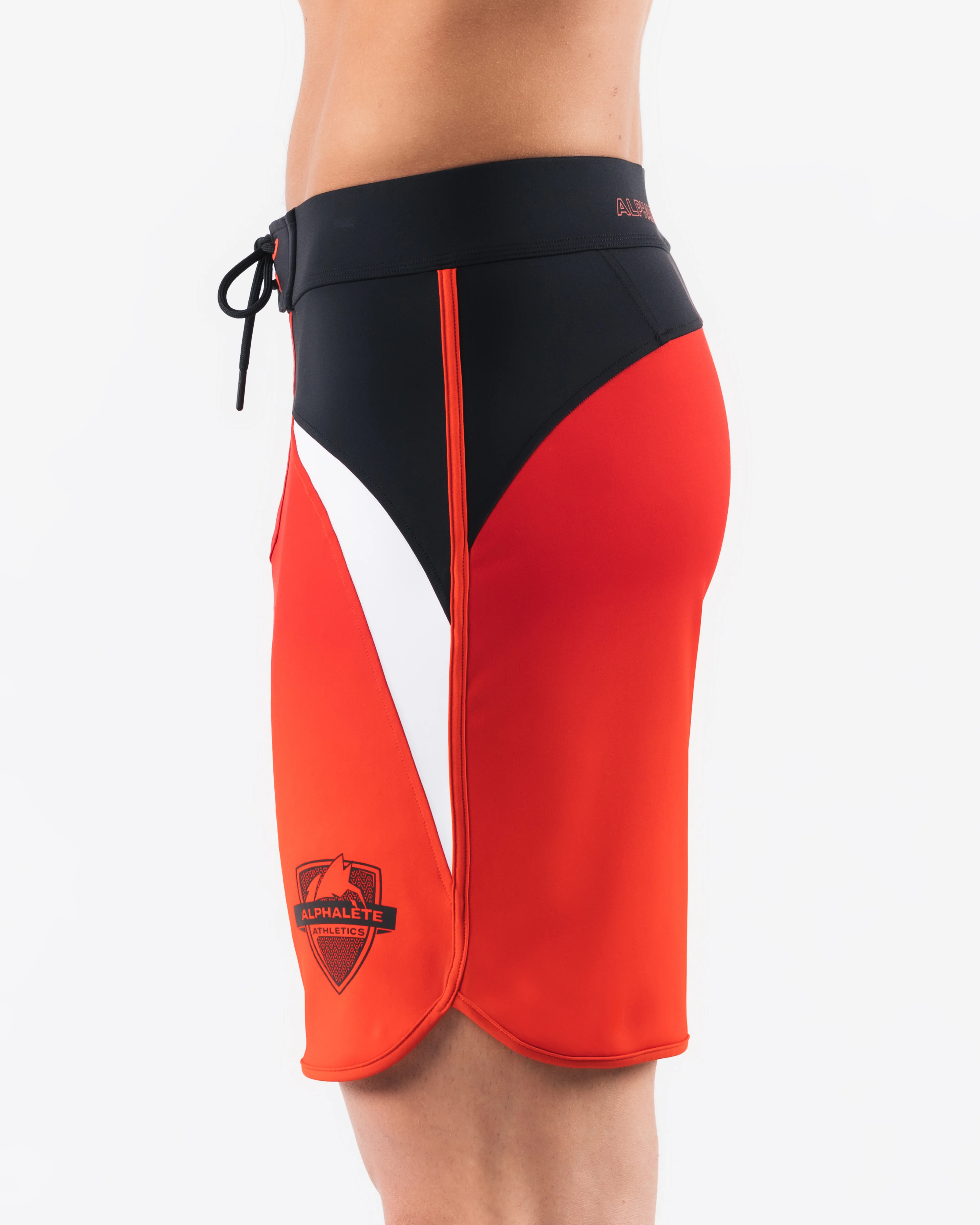 Crescent Boardshort - Crimson Rose - Image 3