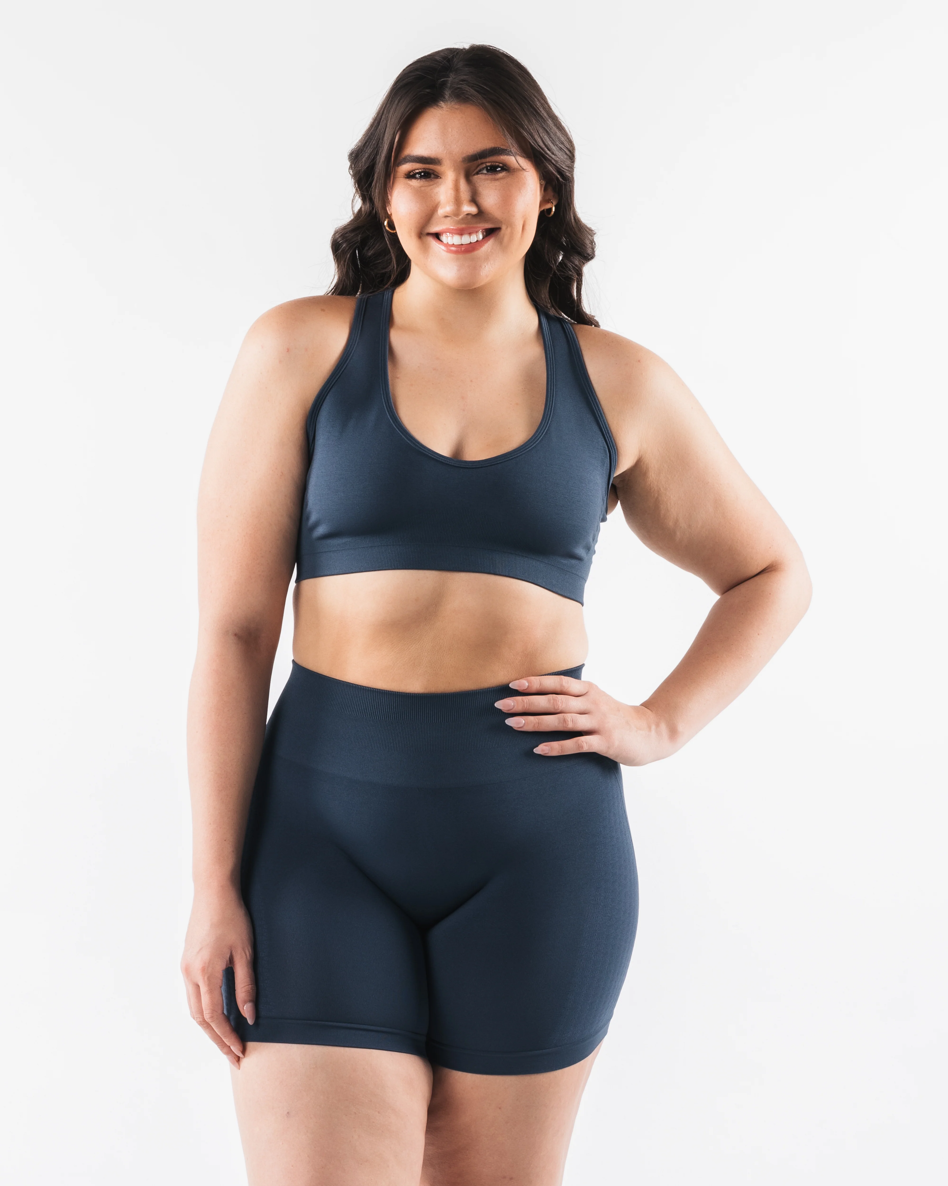 Amplify Contour Bra - Trusted Blue - Image 3