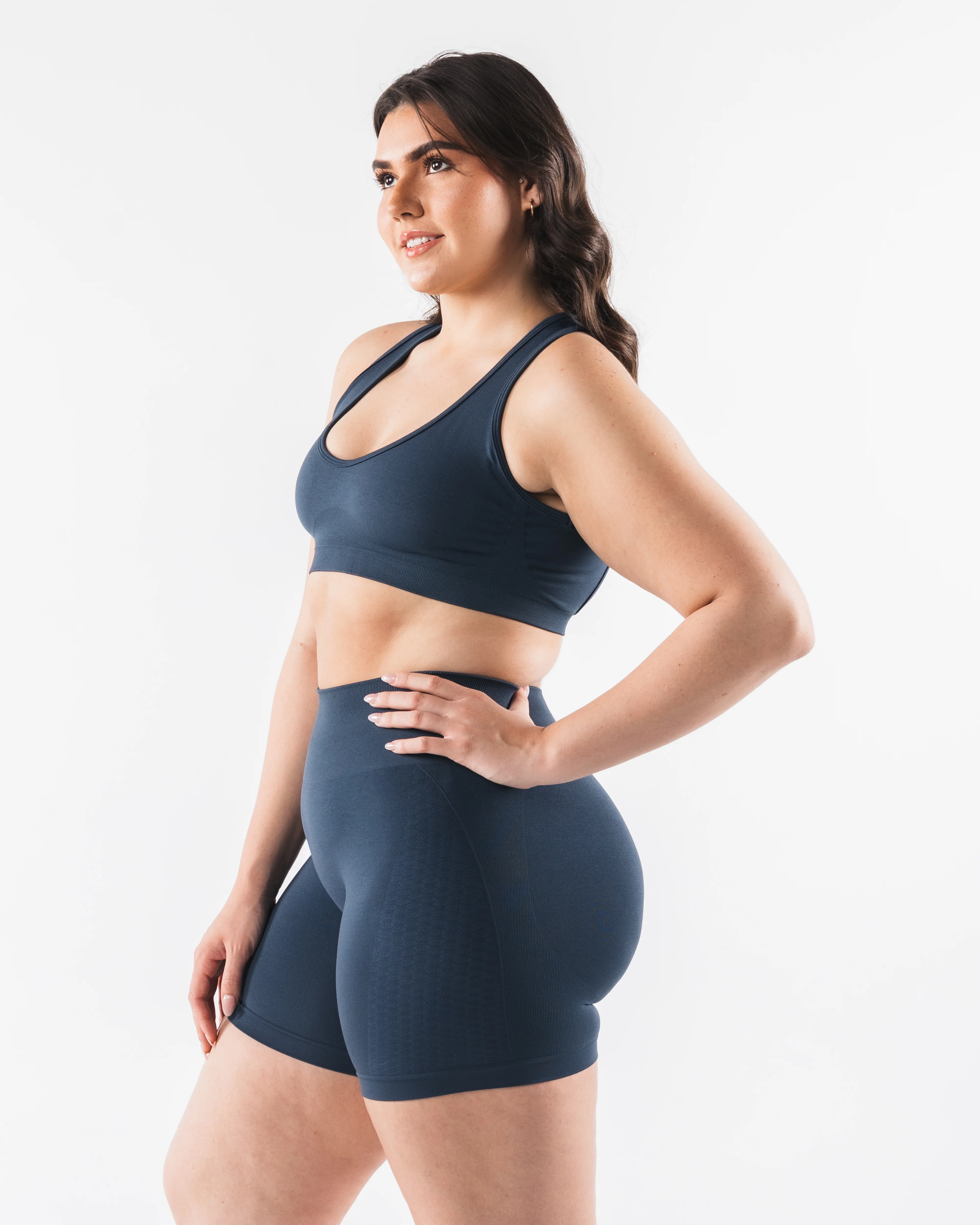 Amplify Contour Bra - Trusted Blue - Image 8