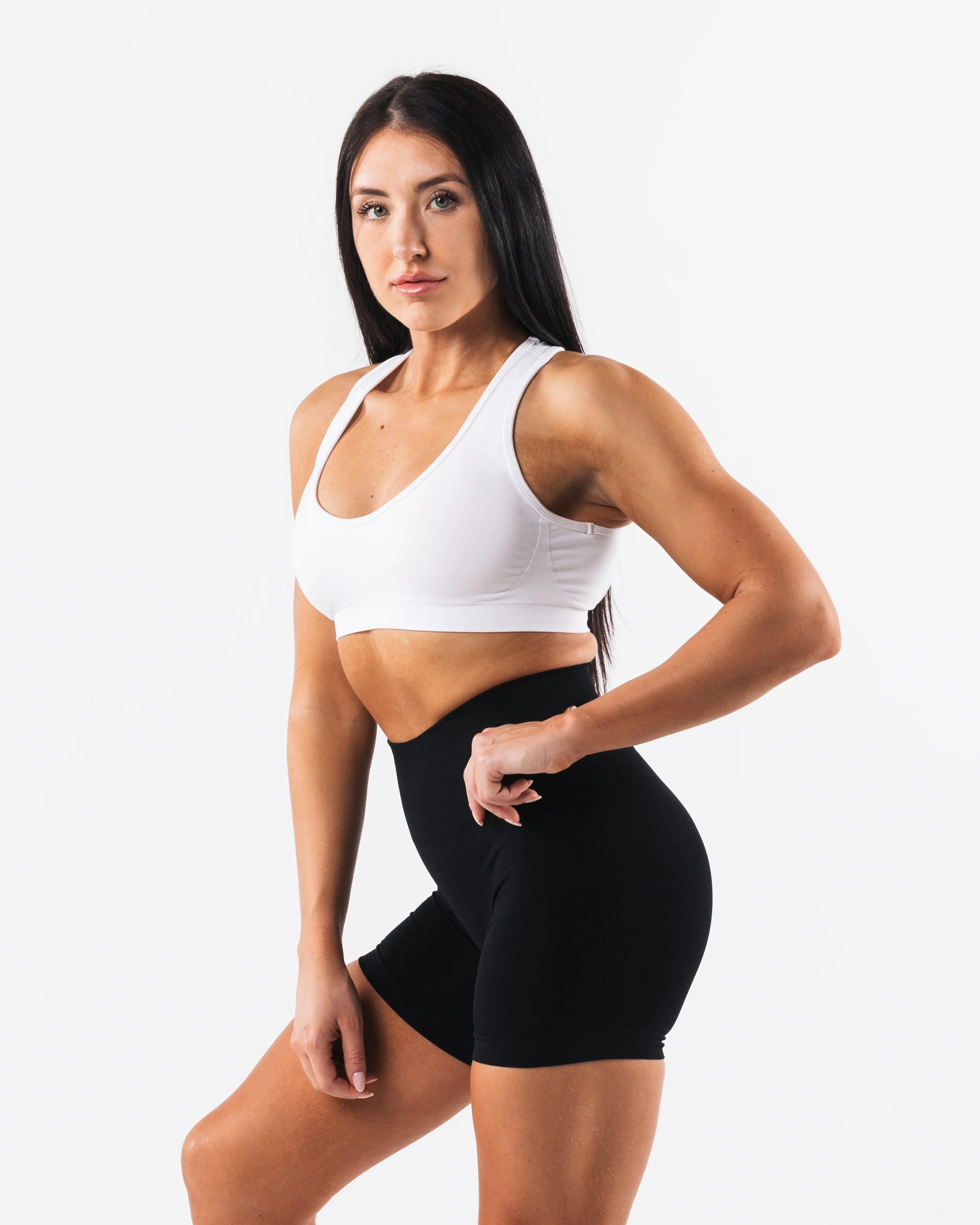 Amplify Contour Bra - White - Image 4
