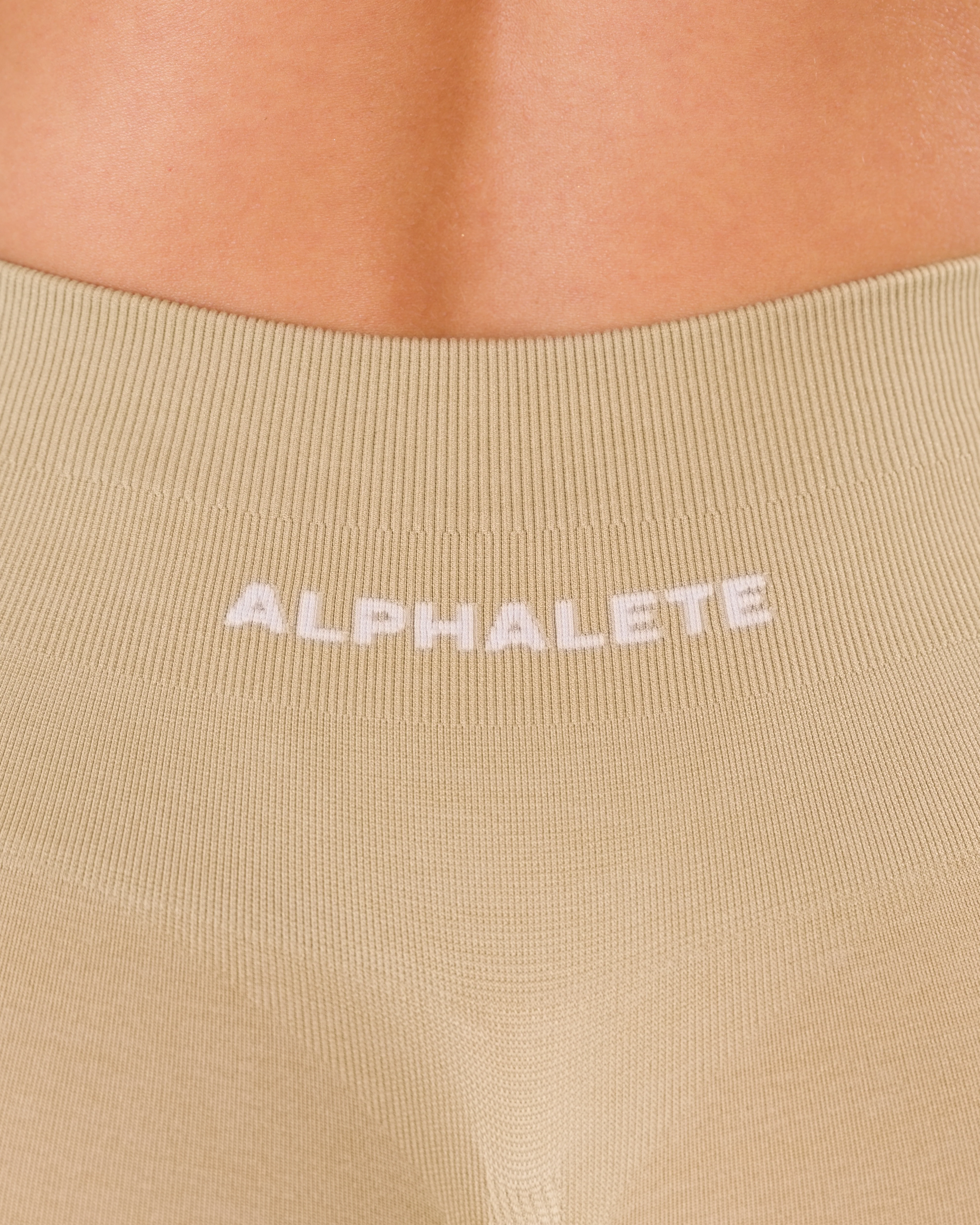 Pump Mid Rise Short - Sahara w/ Logo - Image 11