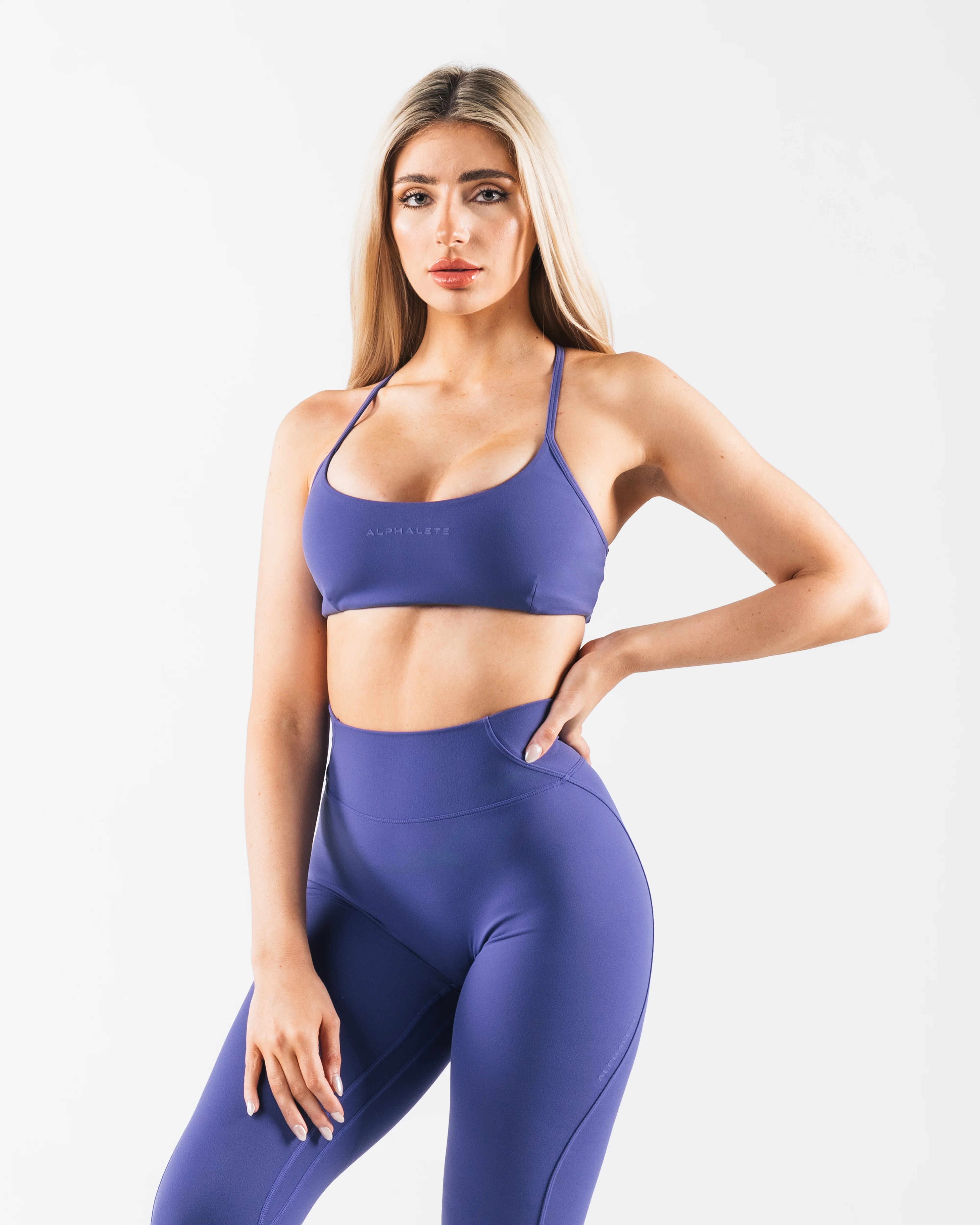 Aura 3 Strap Bra - Arctic Sky - Image 4