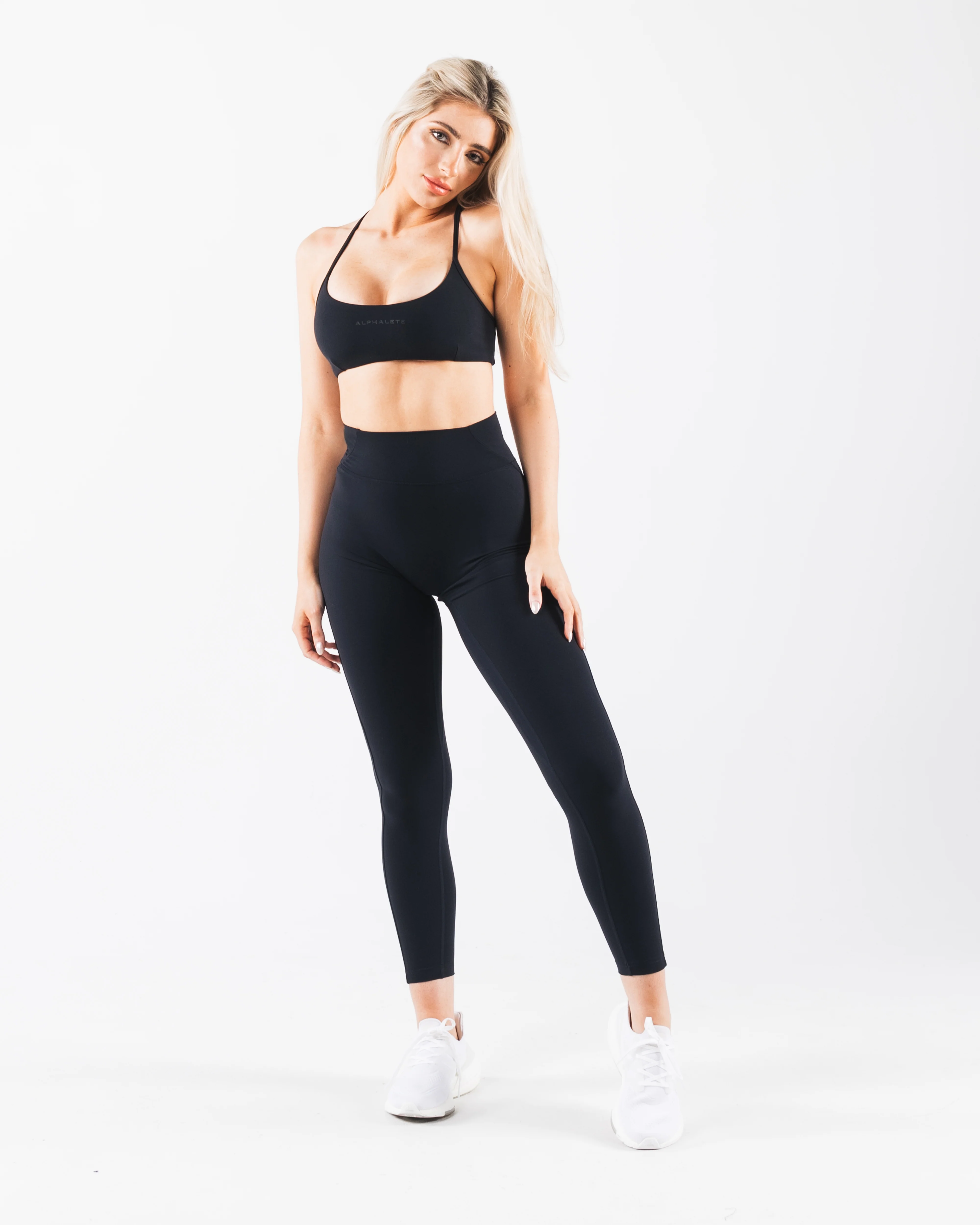Aura 3 Strap Bra - Black - Image 3