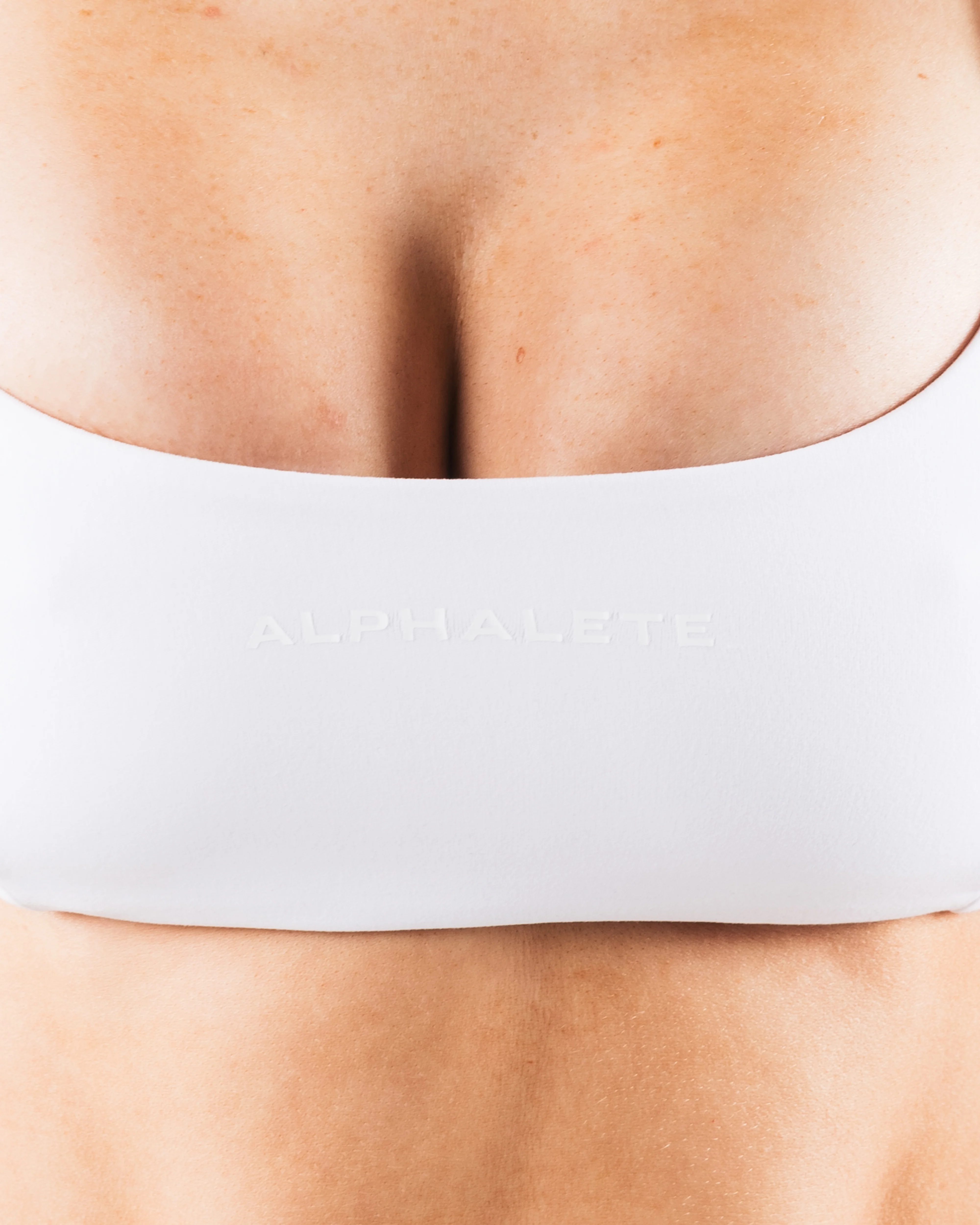 Aura 3 Strap Bra - White - Image 5