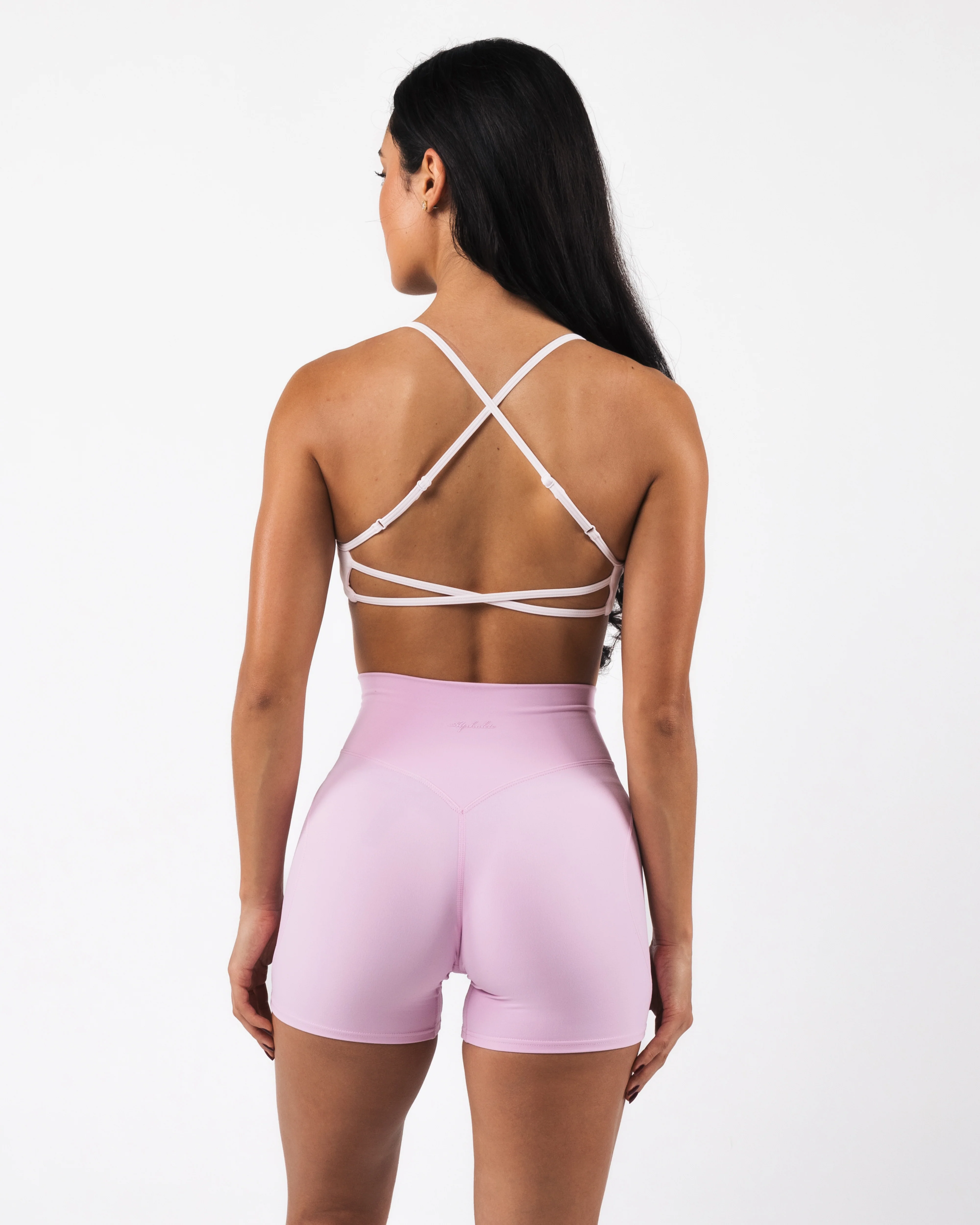 Aura Strappy Bra - Tea Rose - Image 2