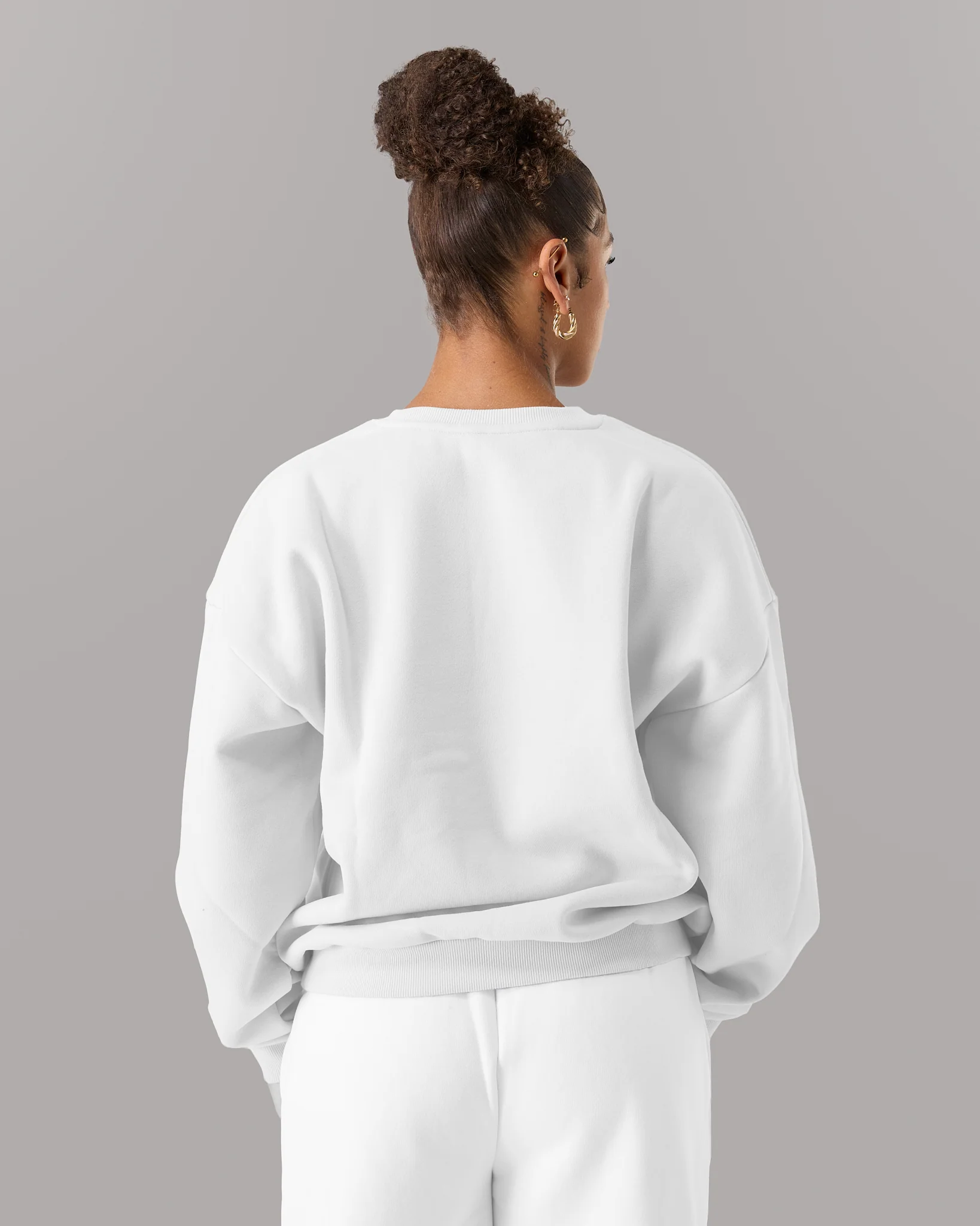Staple Crewneck - White - Image 9