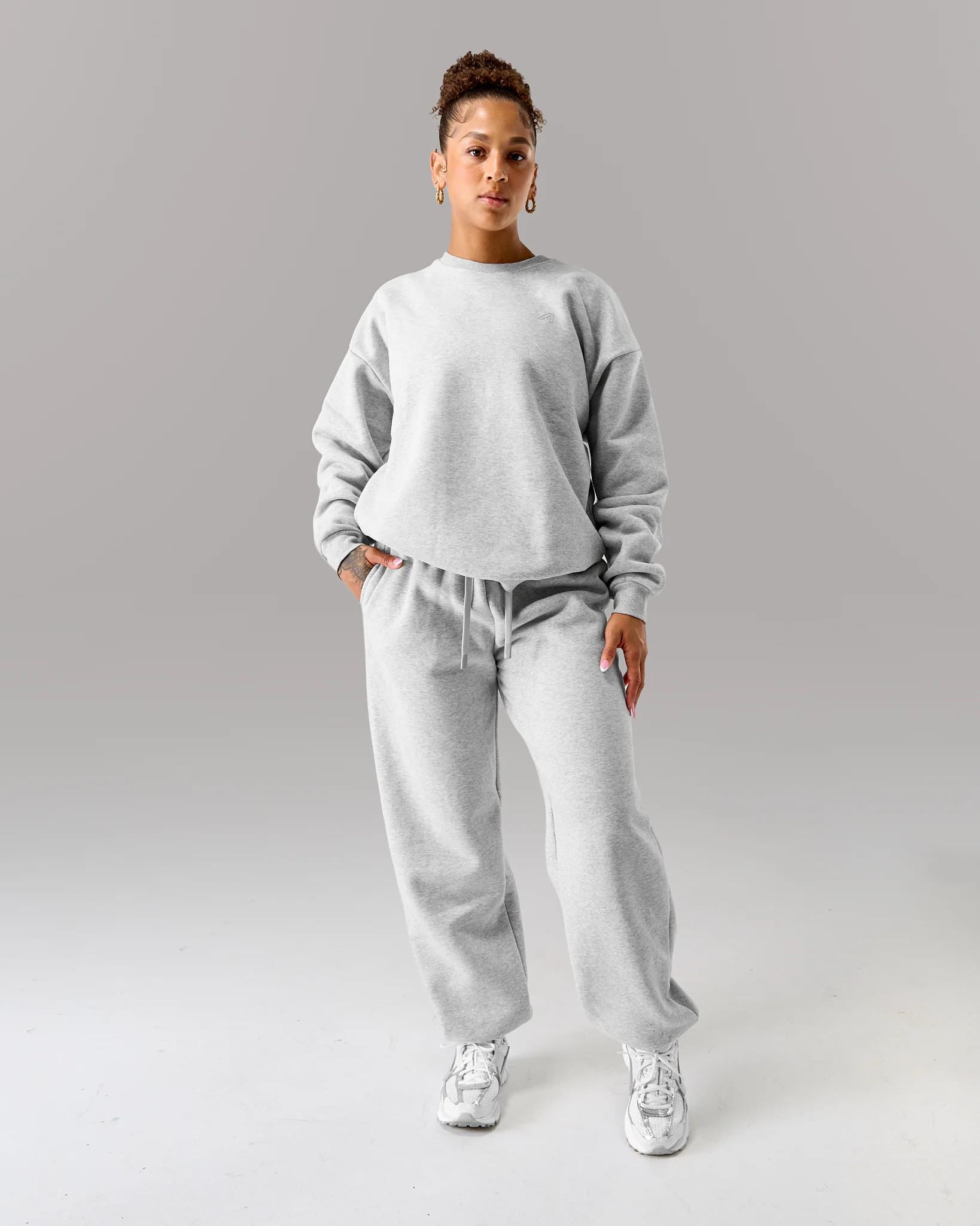 Staple Jogger - Heather Grey - Image 7