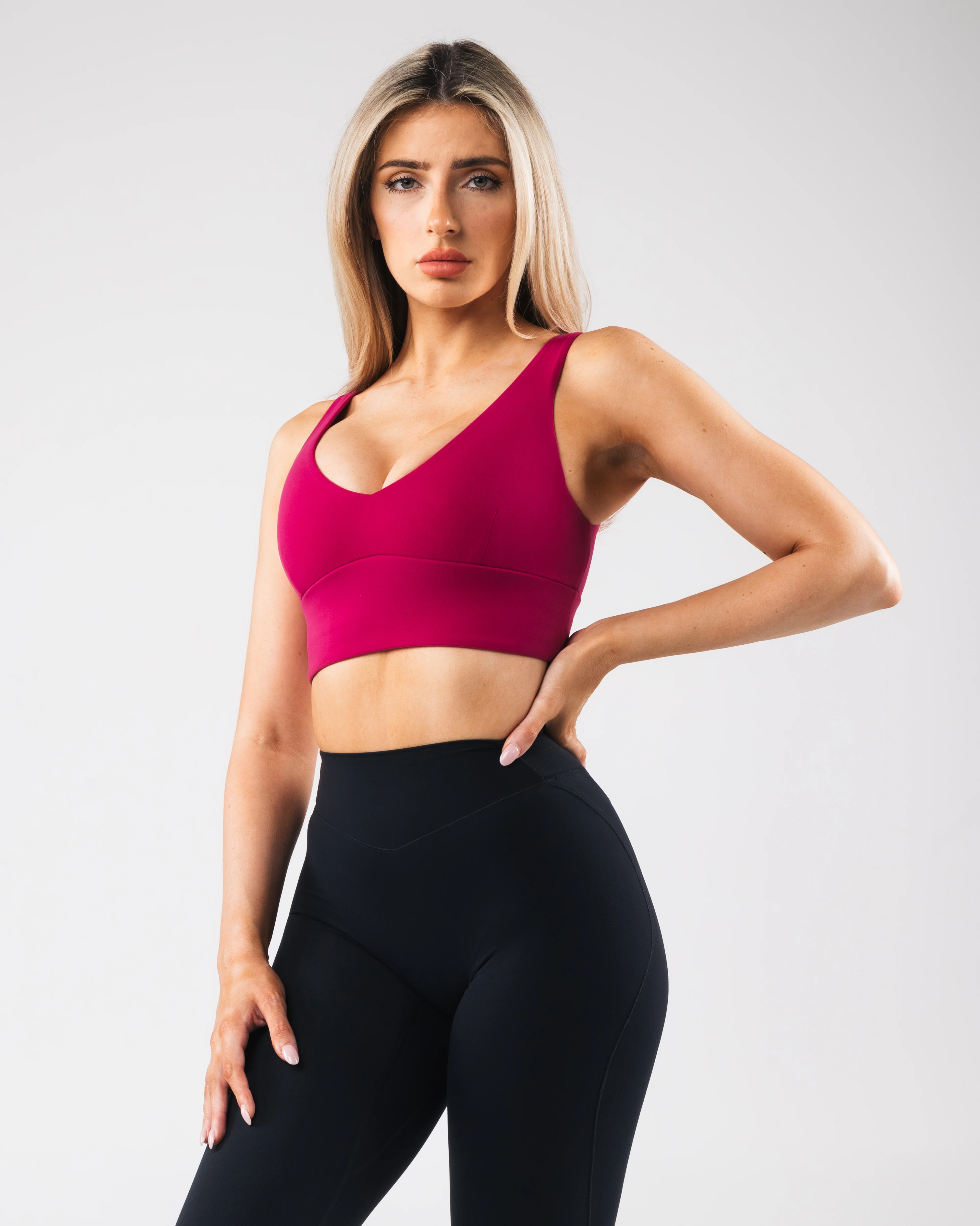 Celeste Bra A/B Cup - Berry - Image 4